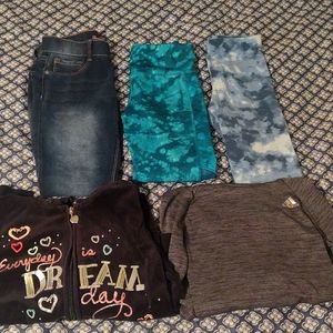 Girls 10-12  5 piece set, Excellent condition